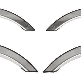 ICI Stainless Steel Fender Trim, 1998-2002 Lincoln Town Car 4 Dr, 4 Pc 1/2 Fit, LIN008