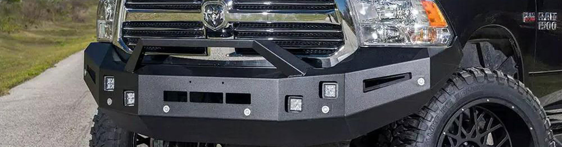 ICI AL-FBM96DGN-RT Aluminum Front Bumper, Dodge Ram 1500, 2013-2018