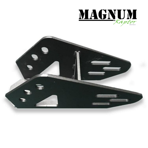 Raptor Series Magnum Front Winch Stubby Bumper, 2018-2021 Jeep Wrangler JL/2020-2021 Jeep Gladiator FBM22JPN-RT