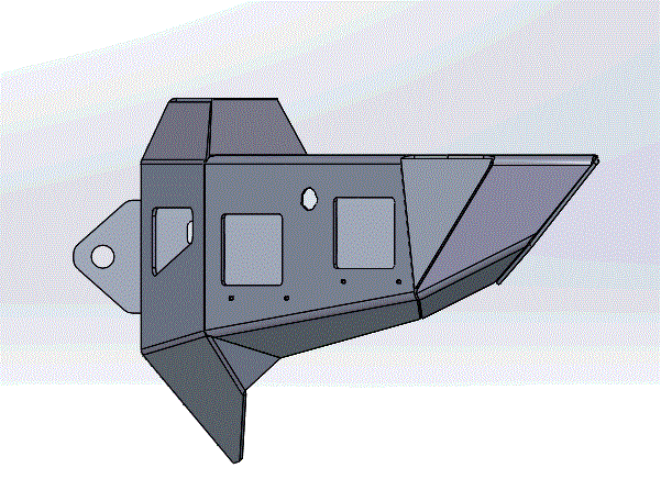 HammerHead 600-56-0982 Guard Front Bumper Chevrolet 2500-3500 LOPR 2020+