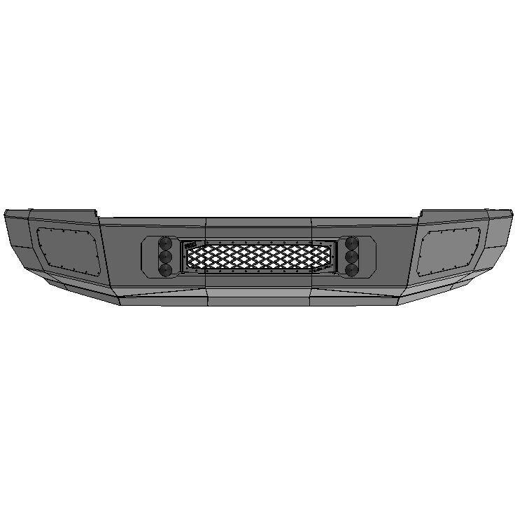FLOG Industries Dodge 4500-5500 Front Bumper 2010-2018, FISD-D4555-1018F-1