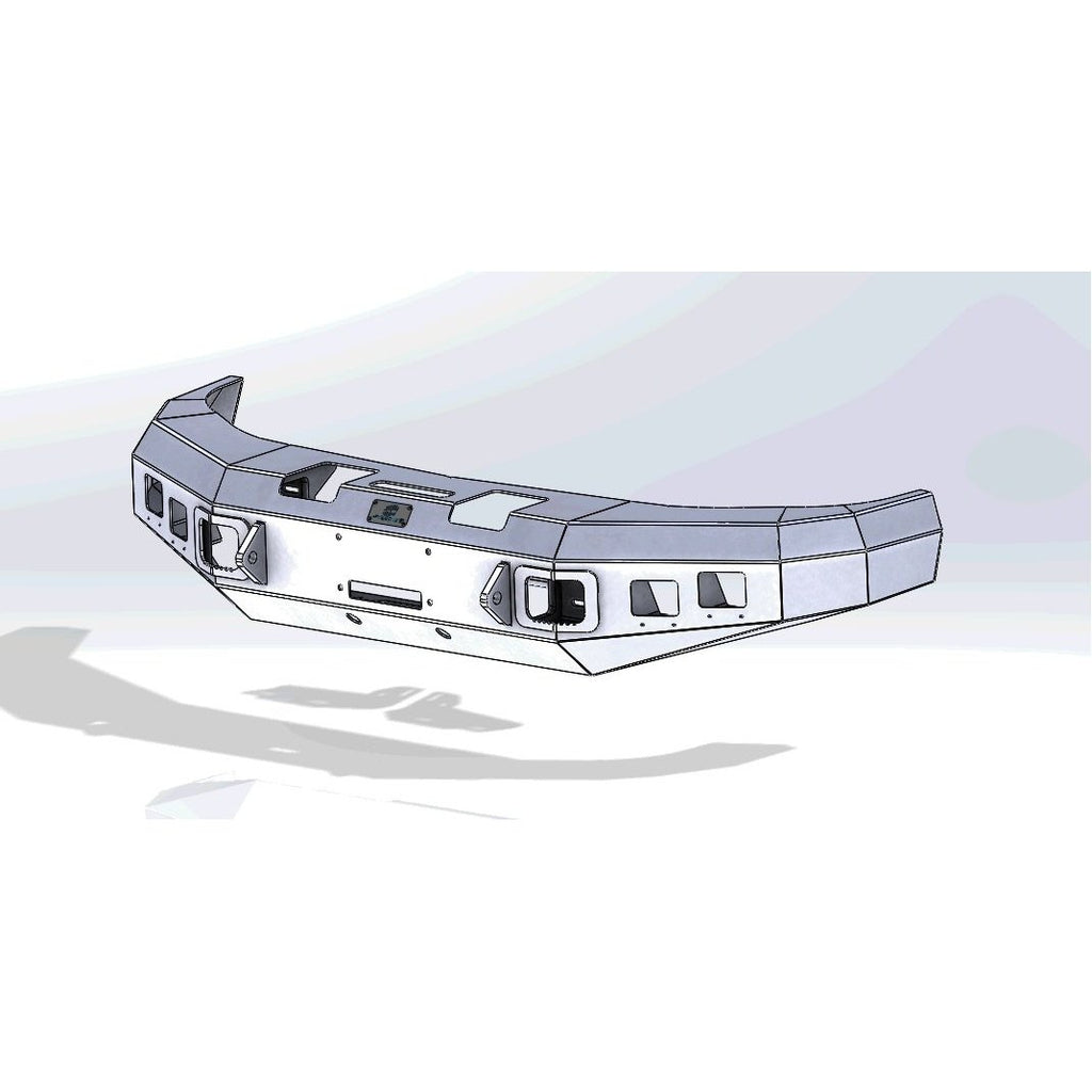 HammerHead 600-56-0137 No Brushguard Winch Front Bumper Dodge Ram 1500/2500-3500 1994-2002