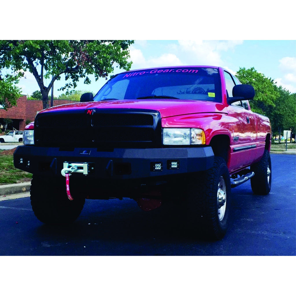HammerHead 600-56-0137 No Brushguard Winch Front Bumper Dodge Ram 1500/2500-3500 1994-2002