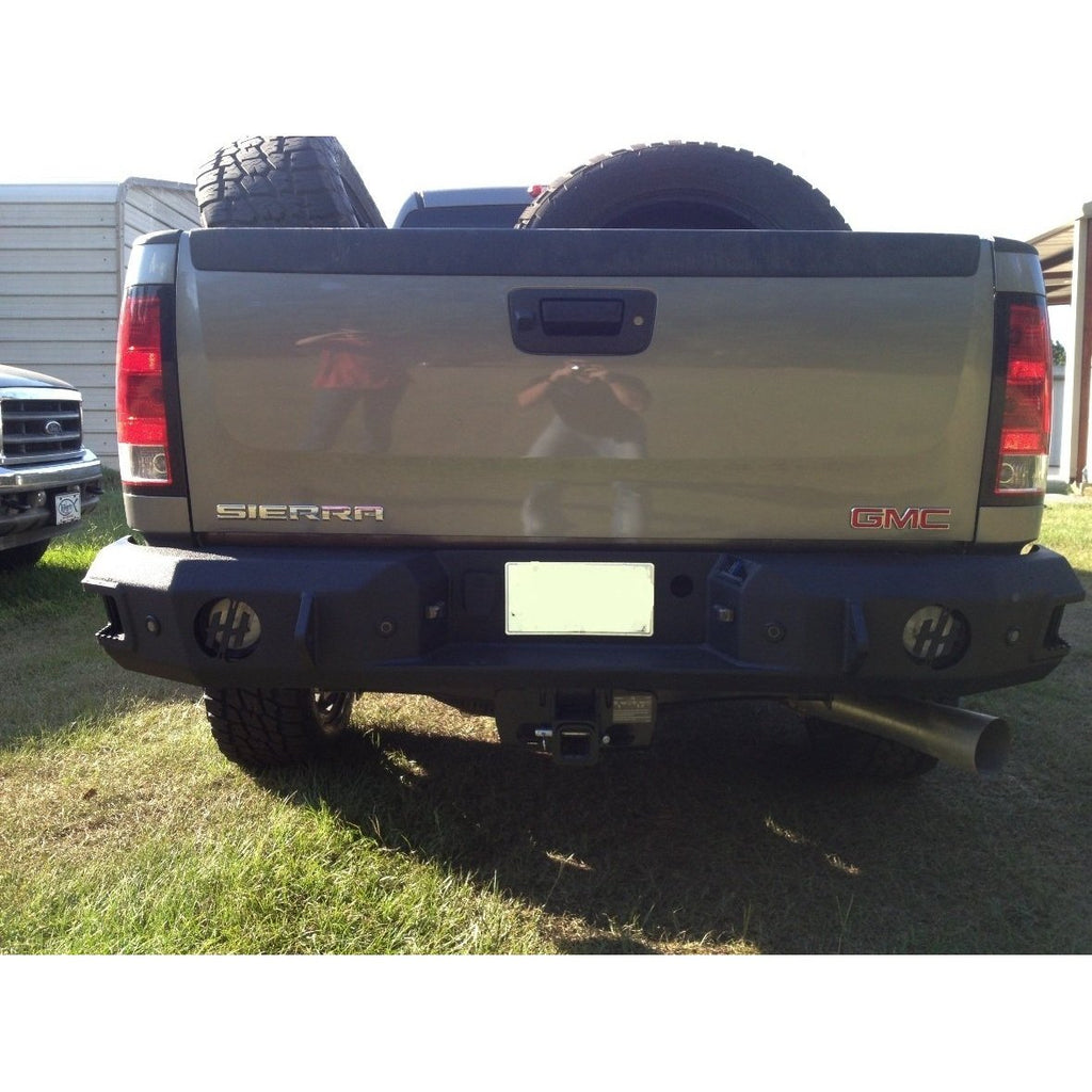 HammerHead 600-56-0178 Rear Bumper Chevrolet/GMC 2500/3500 with Sensors 2011-2014
