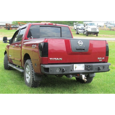 HammerHead 600-56-0256 Rear Bumper Nissan Titan with Sensors 2010-2015