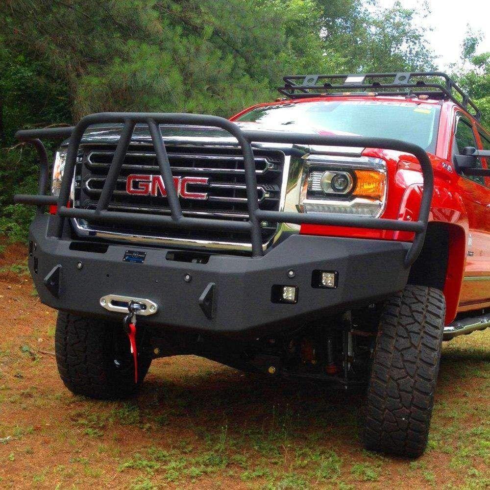 HammerHead 600-56-0274 X-Series Full Brushguard Winch Front Bumper GMC 2500-3500 2015-2019