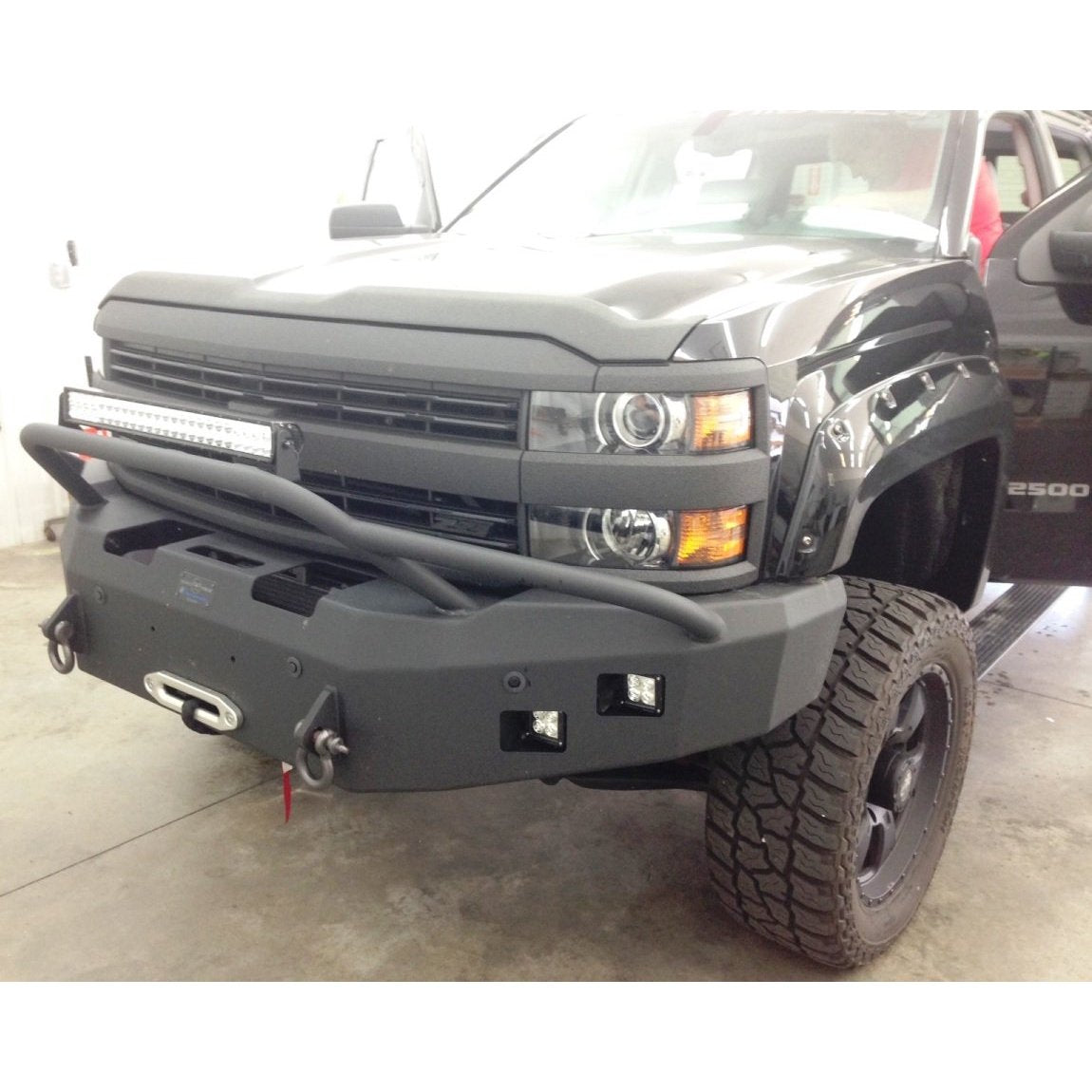 HammerHead 600-56-0278 Pre-Runner Winch Front Bumper Chevrolet 2500-3500 2015-2019