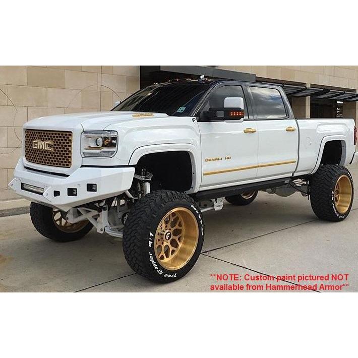HammerHead 600-56-0416 Low Profile No Brushguard Front Bumper GMC 2500-3500 2015-2019