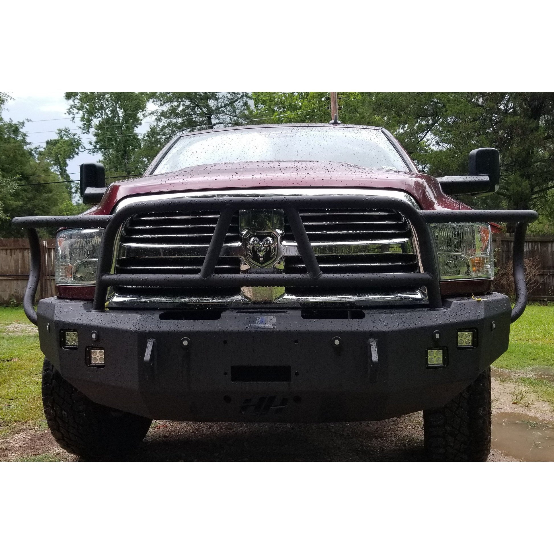 HammerHead 600-56-0433 X-Series Full Brushguard Winch Front Bumper Dodge 2500-5500 2010-2018