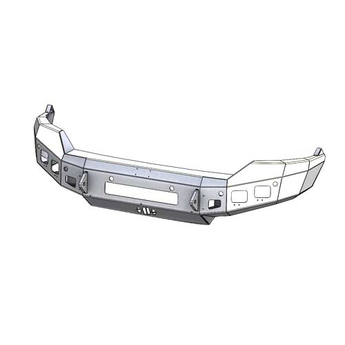 HammerHead 600-56-0454 No Brushguard Winch Front Bumper Dodge Ram 1500 2013-2018