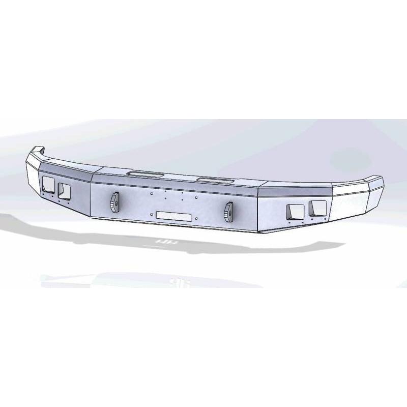 HammerHead 600-56-0457 No Brushguard Winch Front Bumper 1992-1996 Ford F150/BRONCO; 1992-1998 Ford F250-450