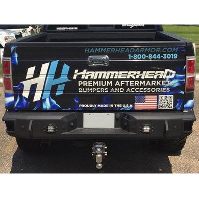 HammerHead 600-56-0477 Rear Bumper Ford F150/Eco-Boost/Raptor Flush Mount with Sensors 2006-2014