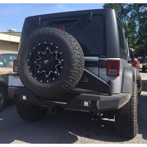 HammerHead 600-56-0496 Rear Bumper Jeep Wrangler JK Flush Mount 2007-2017