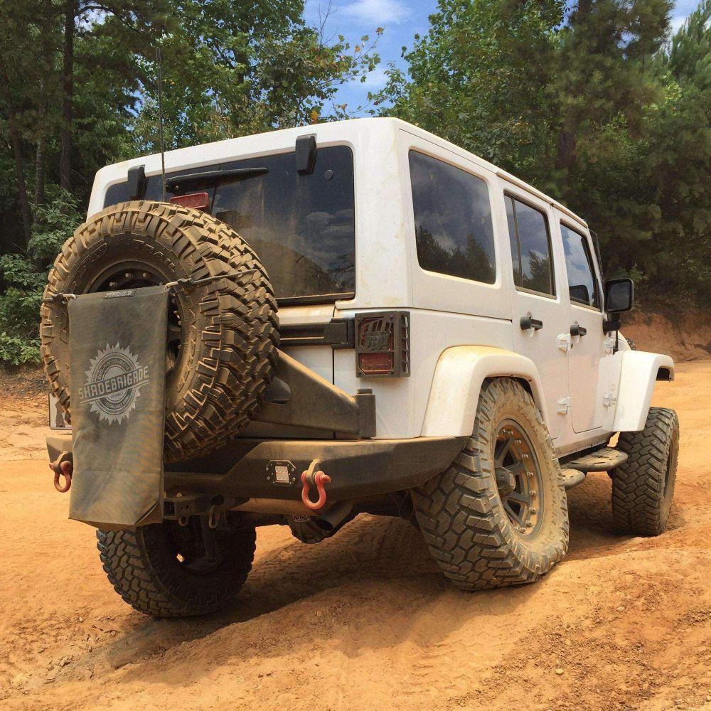 HammerHead 600-56-0496 Rear Bumper Jeep Wrangler JK Flush Mount 2007-2017