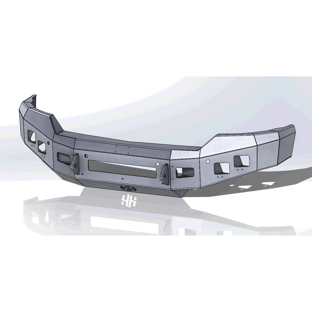 HammerHead 600-56-0501 Low Profile No Brushguard Front Bumper Chevrolet 1500 2016-2018