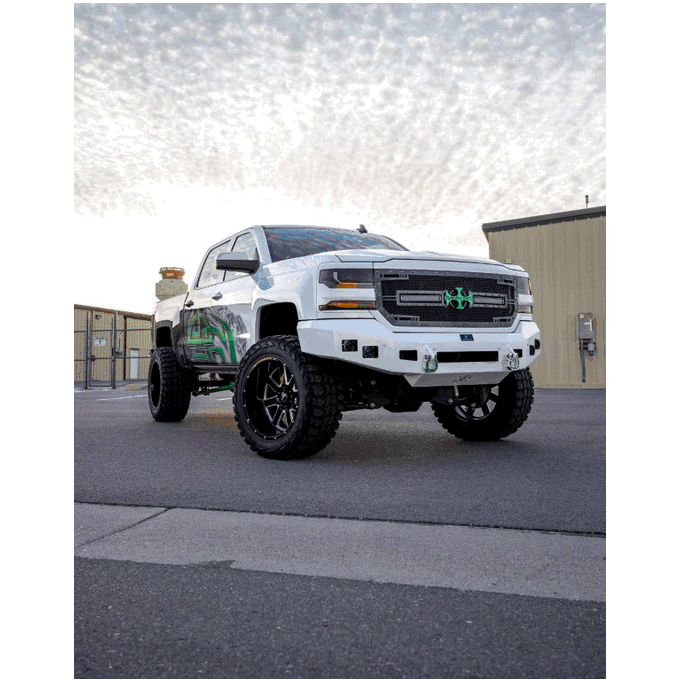 HammerHead 600-56-0501 Low Profile No Brushguard Front Bumper Chevrolet 1500 2016-2018