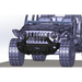 HammerHead 600-56-0627 X Series "Stubby" Pre-Runner Winch Front Bumper Jeep JK 2007-2017