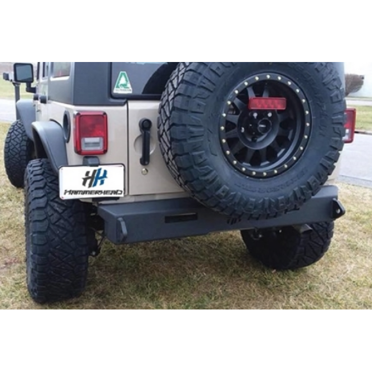 HammerHead 600-56-0687 Rear Bumper Jeep Wrangler JK Minimalist 2007-2017