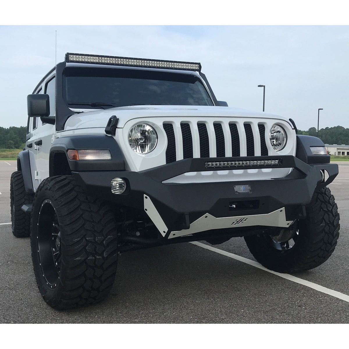 HammerHead 600-56-0775 PR Winch Front Bumper Jeep Ravager & Gladiator ...