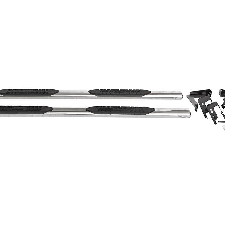 ICI 4" Nerf/Oval Step Bar, Ford F150/Super Duty Crew Cab, Stainless Steel, OVL22FD