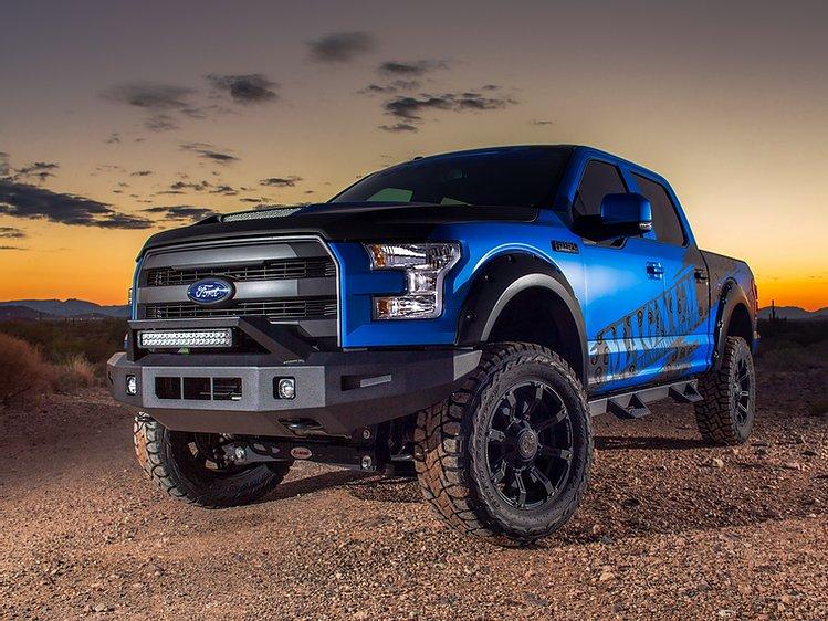 ICI AL-FBM84FDN-RT Aluminum Front Bumper, Ford F150/Eco Boost 2015-2017, Liefstyle