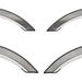 ICI Stainless Steel Fender Trim, 1998-2002 Lincoln Town Car 4 Dr, 4 Pc 1/2 Fit, LIN008