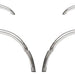 ICI Stainless Steel Fender Trim, 2001-2007 Chrysler Town & Country (Not For LXi ALL), 4 Pc 3/4 Fit, DOD032