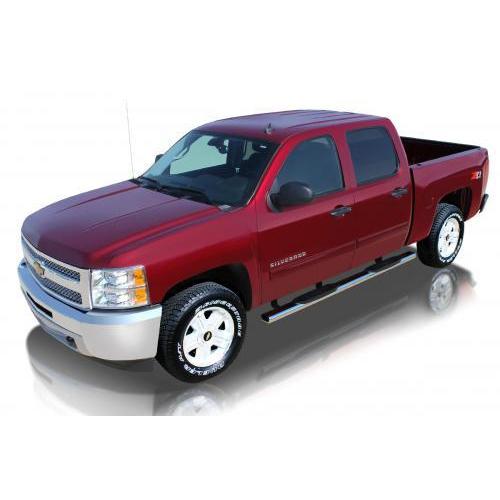 Raptor Series 0801-0021M 5" Magnum Straight Oval Step Bars 00-19 Chevy Silverado/GMC Sierra Crew Cab