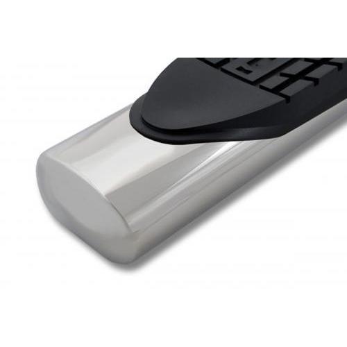 Raptor Series 1002-0137M 5" Oval W2W Step Bars 09-18 Dodge Ram Crew Cab (Rocker Panel Mount)