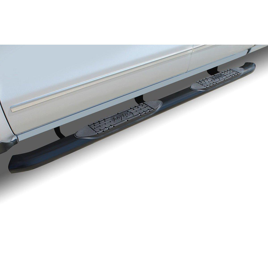 Raptor Series 1505-0428B 4" OE Style Curved Oval Step Bars 09-13 Honda Pilot