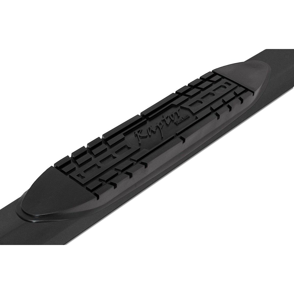 Raptor Series 1508-0655BT 4" OE Style Curved Oval Step Bars 07-18 Jeep Wrangler 4 Door JK