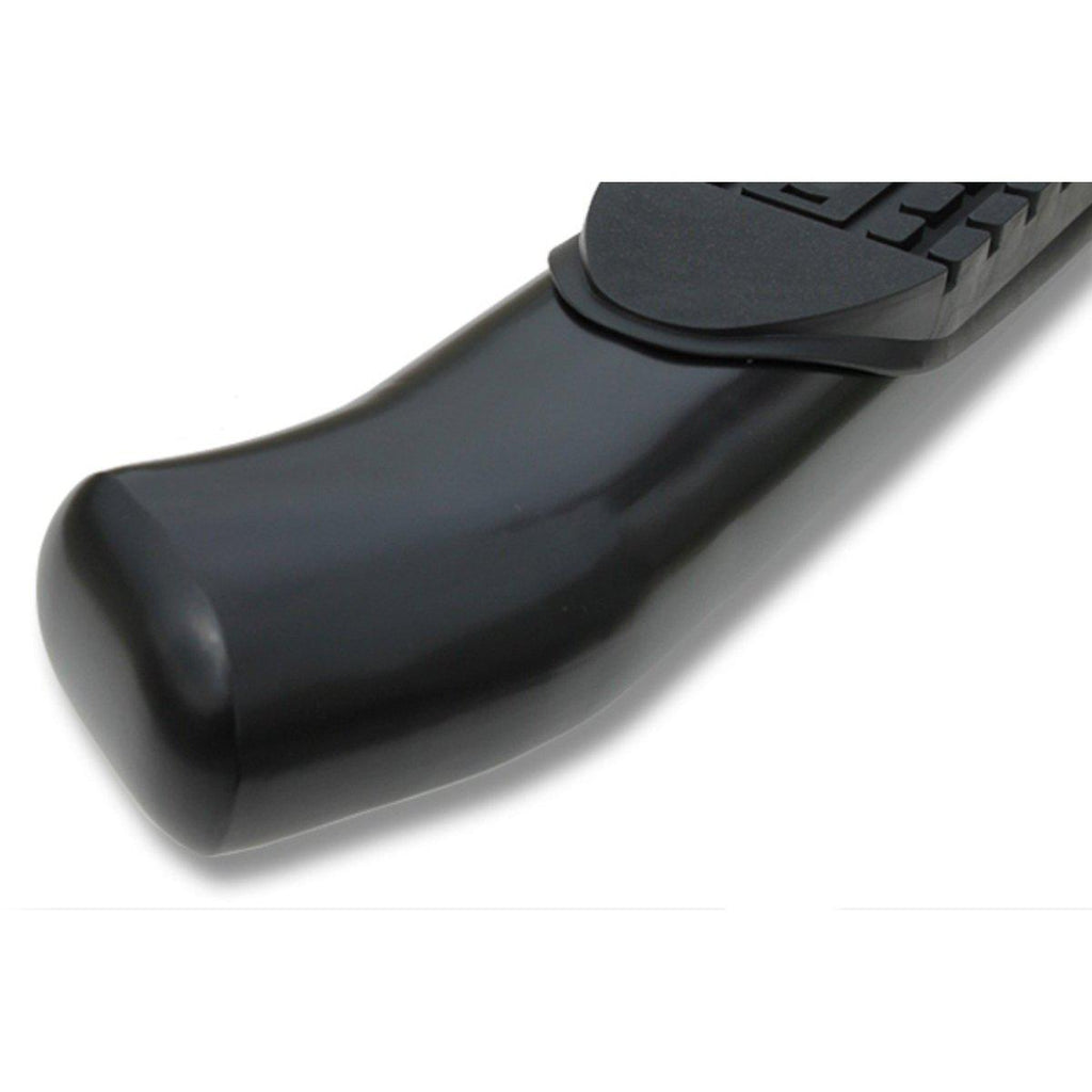 Raptor Series 1602-0280MB 5" OE Style Curved Oval Step Bars 09-18 Dodge Ram 1500 Quad Cab