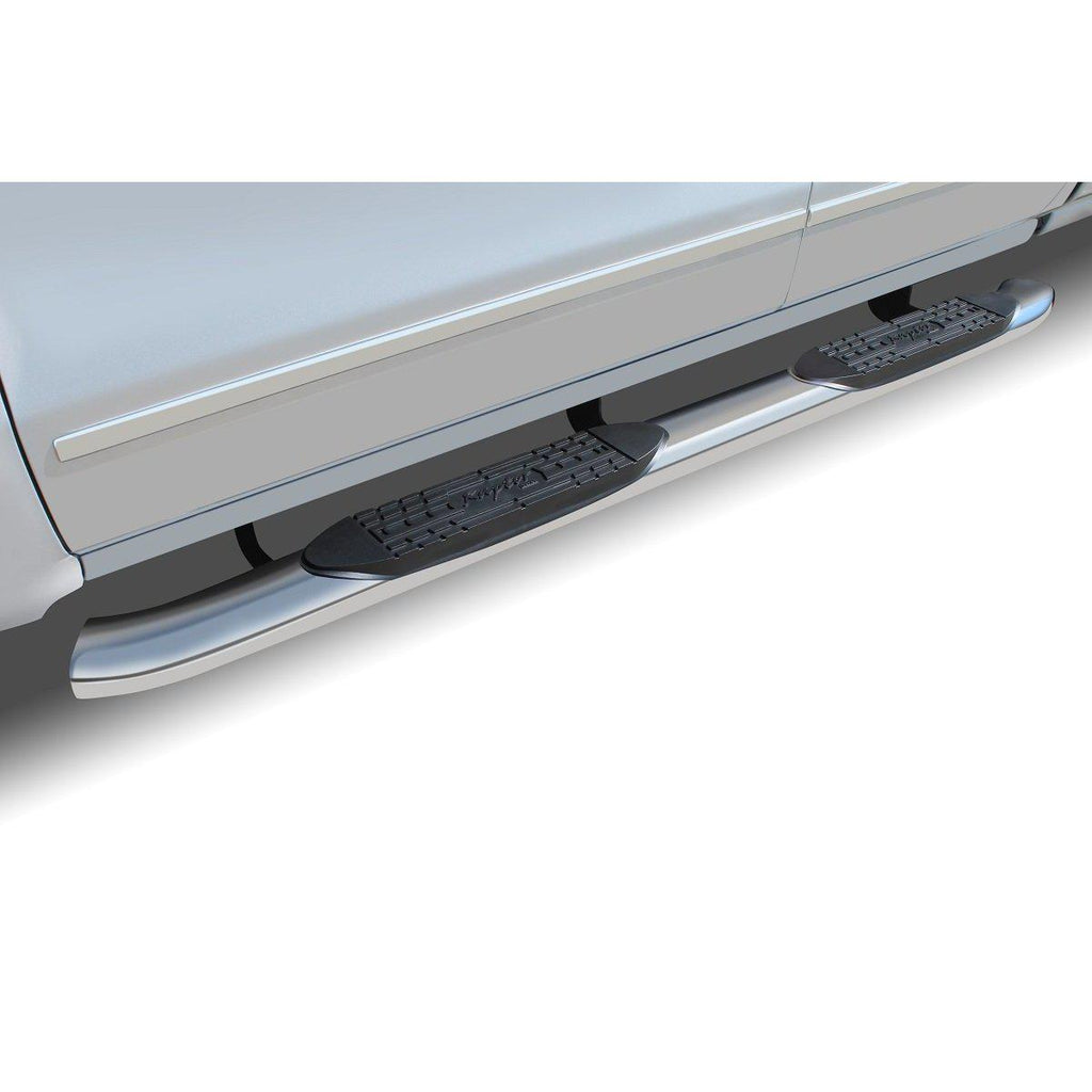 Raptor Series 1602-0280M 5" OE Style Curved Oval Step Bars 09-18 Dodge Ram 1500 Quad Cab