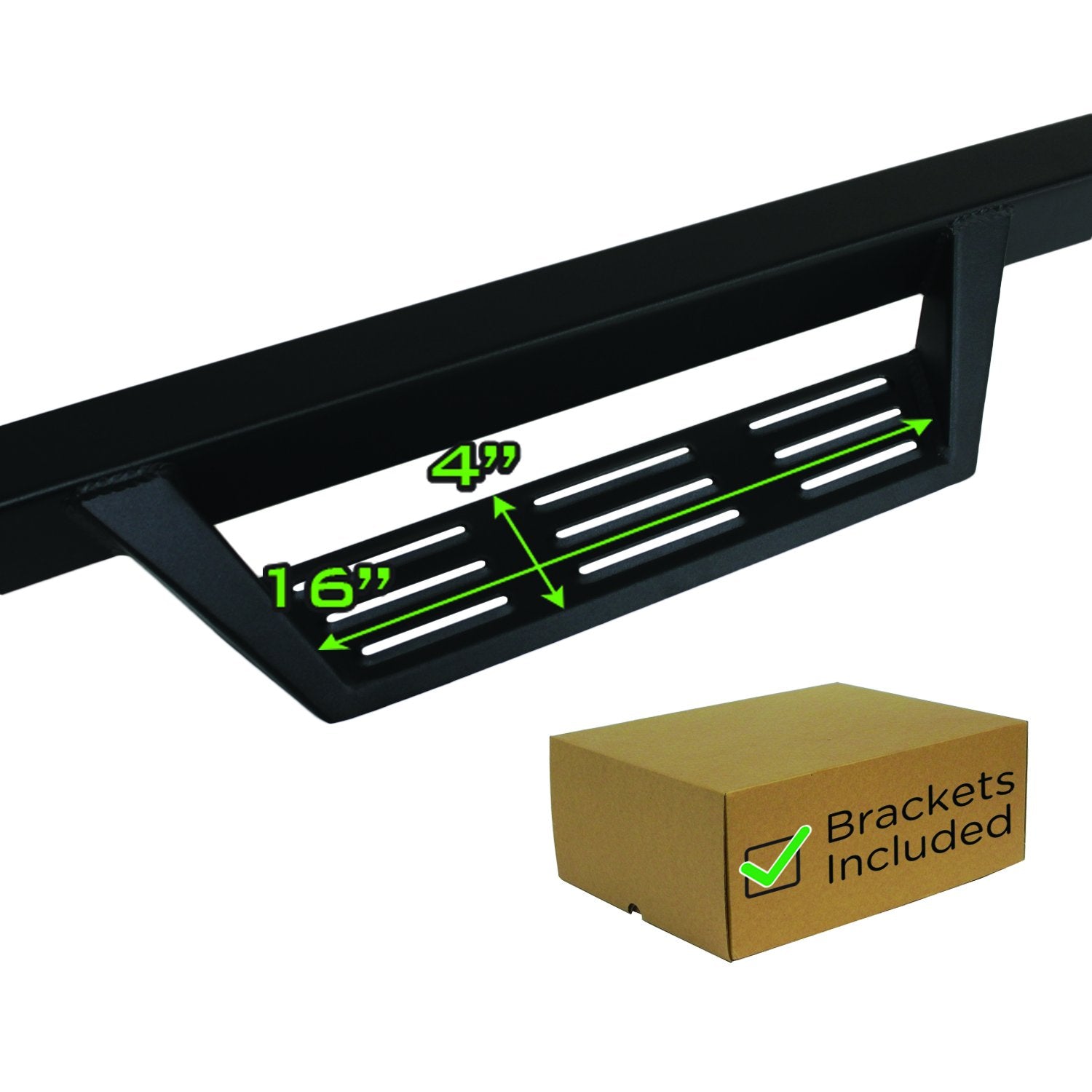 Raptor Series GTS25CH Magnum RT Gen 2 Steps 15-20 Chevy Colorado/GMC Canyon Crew Cab Black Cab Length