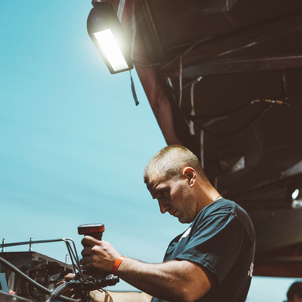 RIGID Industries, 2x2 115 Degree DC Power Scene Light Black Housing Flush Mount