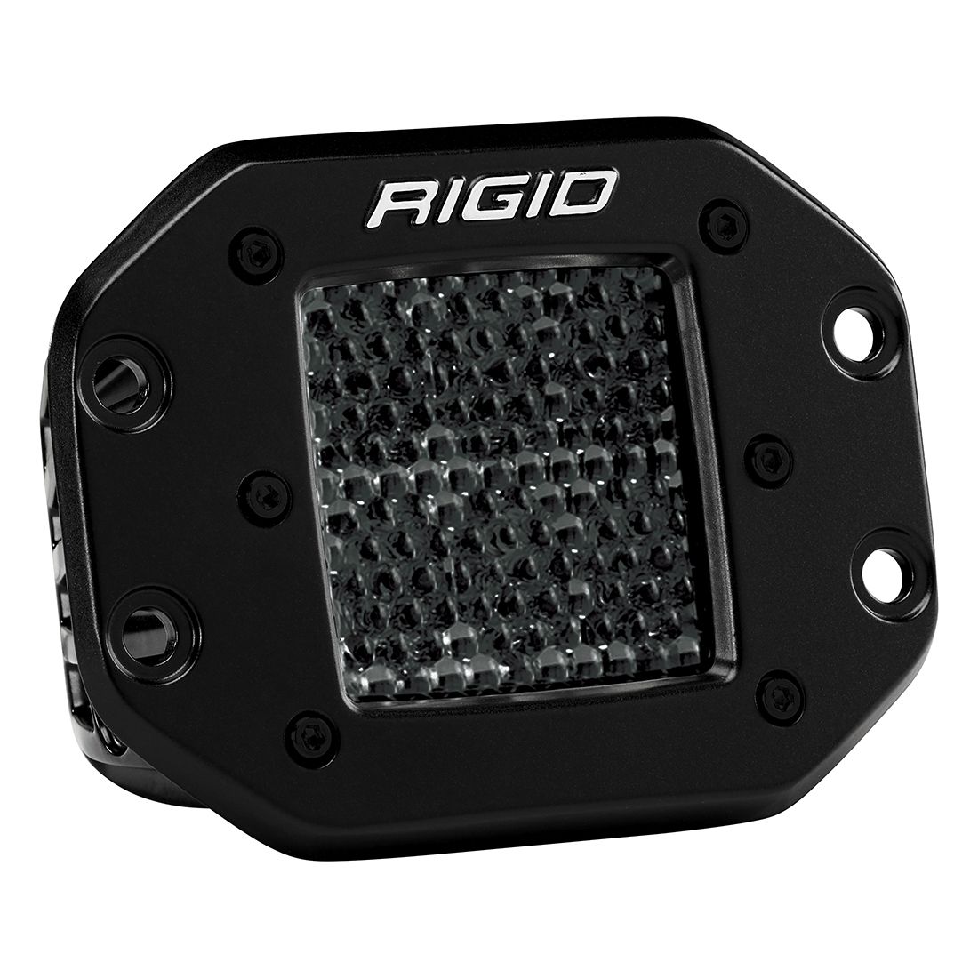D-Series Pro Spot Diffused Midnight Flush Mount RIGID Industries, Pair