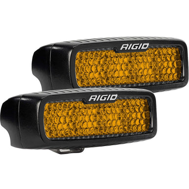 RIGID Industries, Diffused Rear Facing High/Low Surface Mount Amber Pair SR-Q Pro